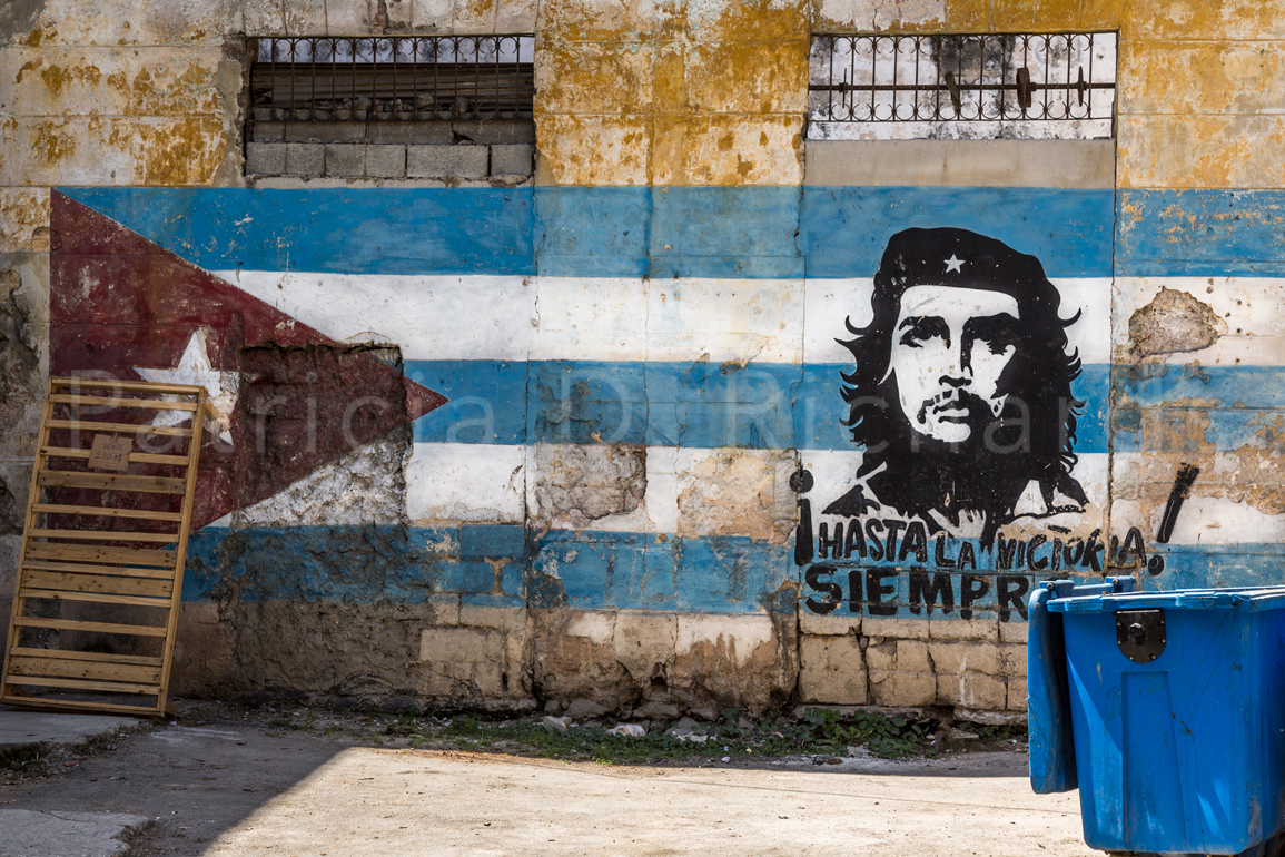 Che with Trash Bin