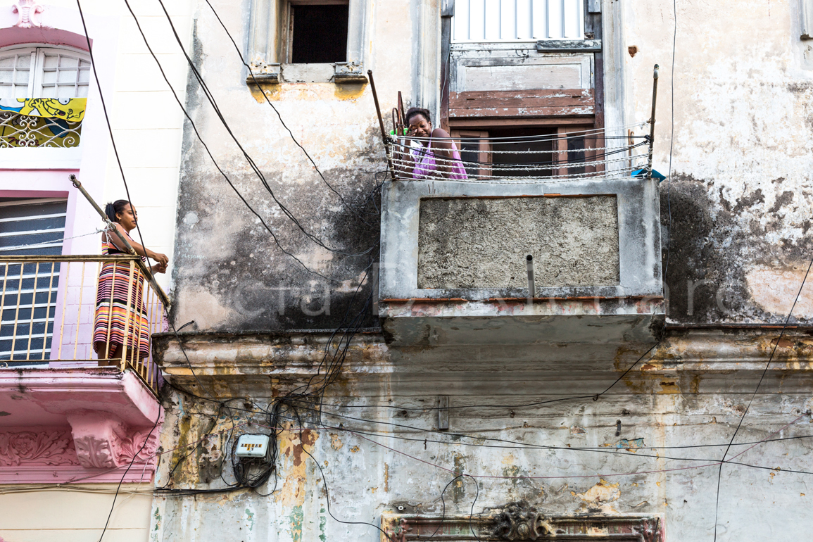 Two-women-on-balconies