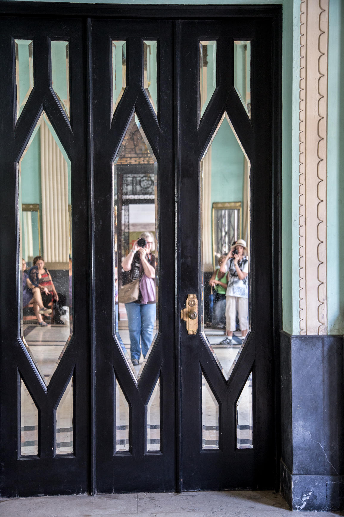 Self-Portrait at the Bacardi Building